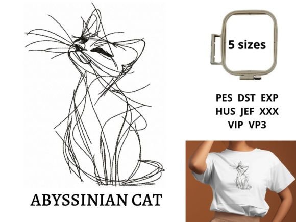Abyssinian Cat Line Art: A Designer’s Review