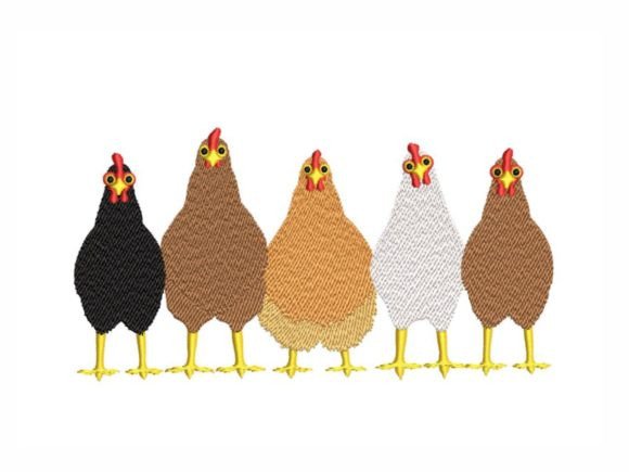 Chickens Embroidery Design: A Craft Fair Seller’s Review