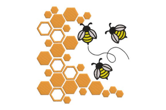 Honeycomb Bees: A Designer’s Review for Brand Merch