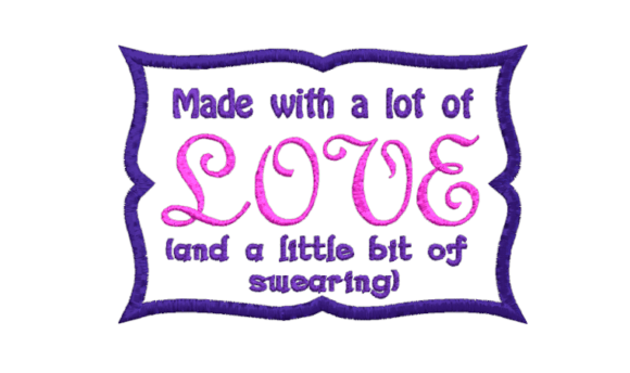 Made with Love Quilt Label: A Designer’s Review