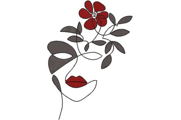 Minimalist Line Art Woman Face 2: A Holiday Design Review