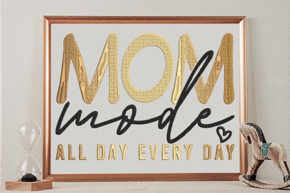 Mom Mode, All Day: A Holiday Embroidery Review