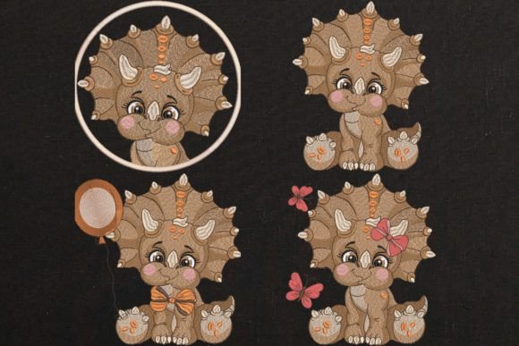 Review: Dinosaur Triceratops Baby Boy and Girl 2