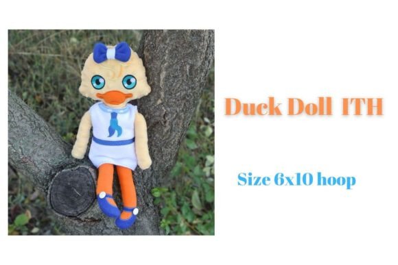 Review: Duck Doll ITH Pattern 6x10 for Makers