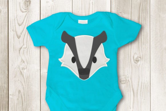 Review: English Badger Face Applique for Makers