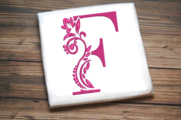 Review: F Letter Elegant Illustrated Alphabet Decoration