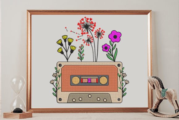 Review: Floral Cassette Tape for Boutique Sweatshirts
