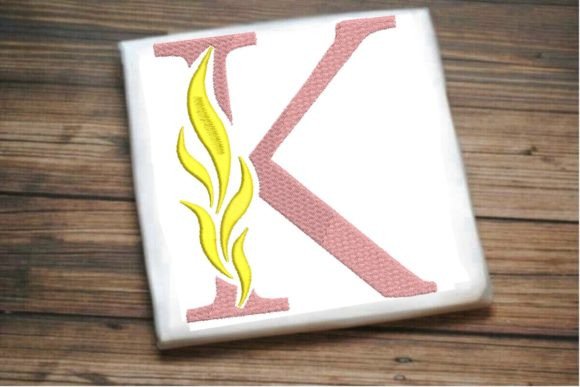 Review: K Letter Beautiful Fire Alphabet Design