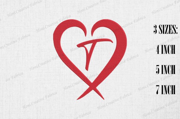 Review: Letter T with Heart Valentine’s Day Design