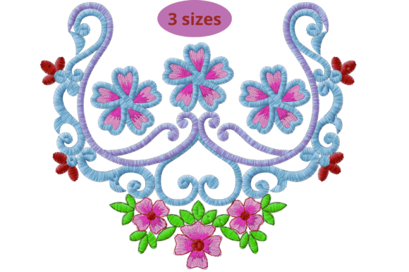 Reviewing Beautiful Floral Pattern for Embroidery