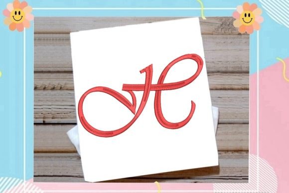 Reviewing Beautiful Monogram H Letter for Boutique Apparel