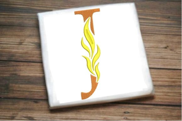 Reviewing the J Letter Beautiful Fire Alphabet