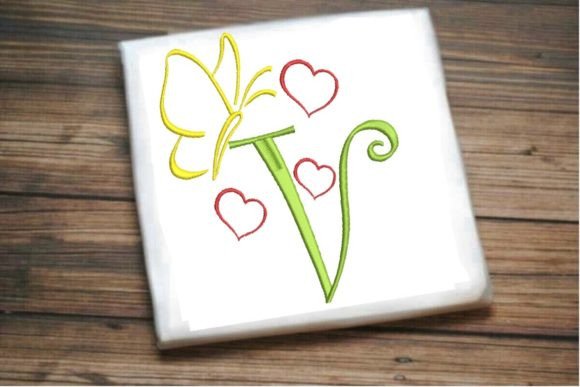 Reviewing the V Letter Love Butterfly Monogram for Real Projects
