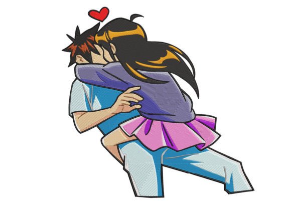 Reviewing Valentine s Kiss and Hug Love Couple for Etsy